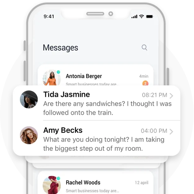 Stay connected with your friends easily - 速雷